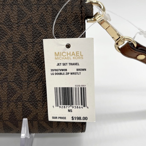 Michael Kors Double Zip Wallet Wristlet - Picture 8 of 8